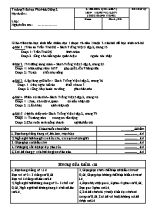 Đề kiểm tra giữa học kì II Tiếng việt lớp 5 (Đọc thành tiếng) - Năm học 2016-2017 - Trường Tiểu học Phú Hòa Đông 2